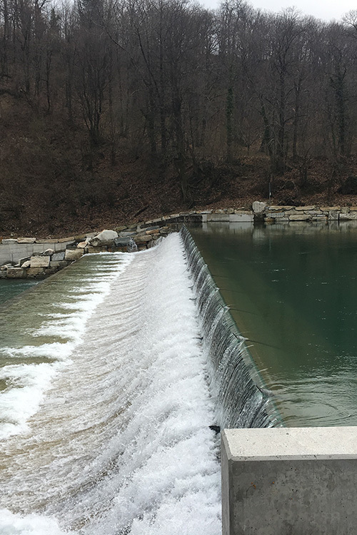 Costruzione dighe canali